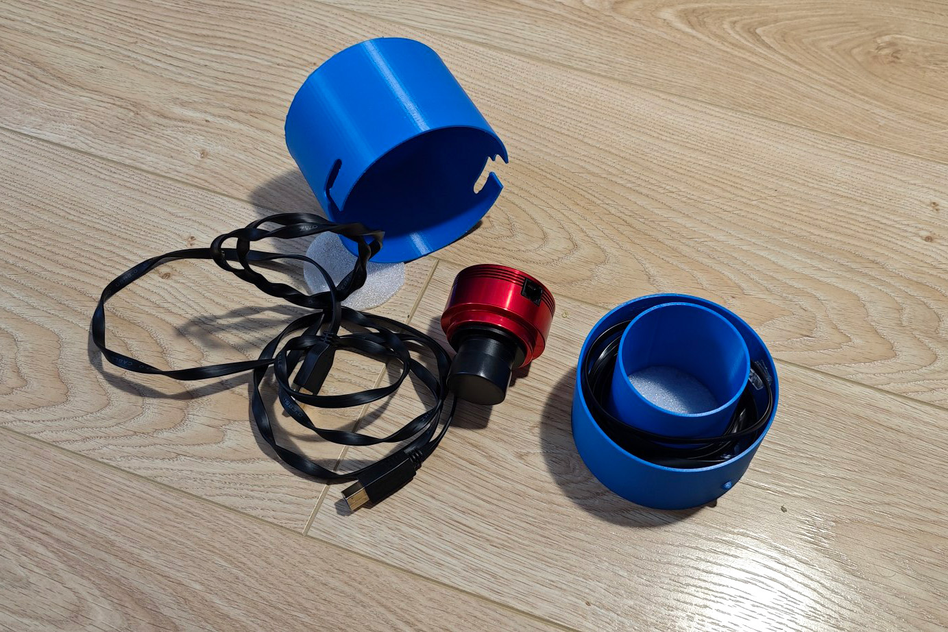 Case with lock for ZWO Cameras without cooling