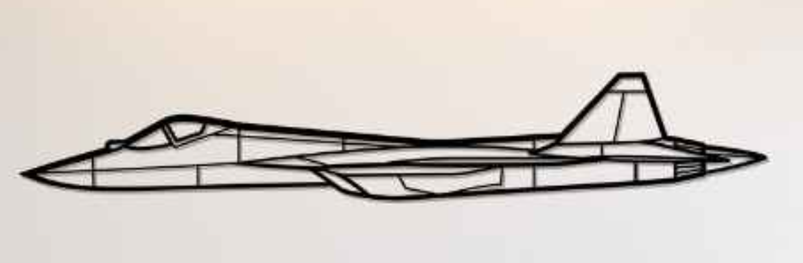 Sukhoi Su-57 Wall Art