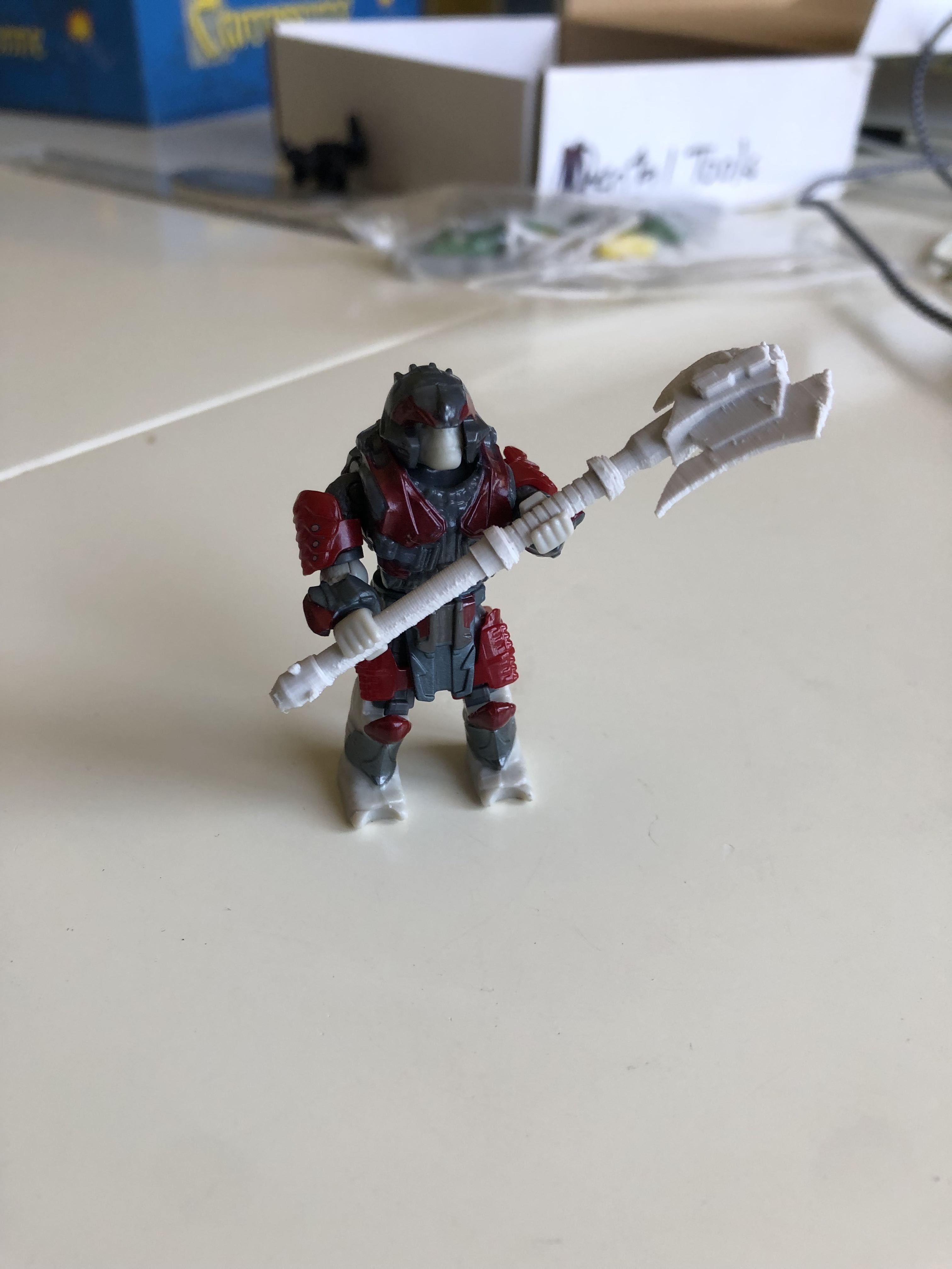 Lego Deminisher of Hope (Halo Minifig scale)