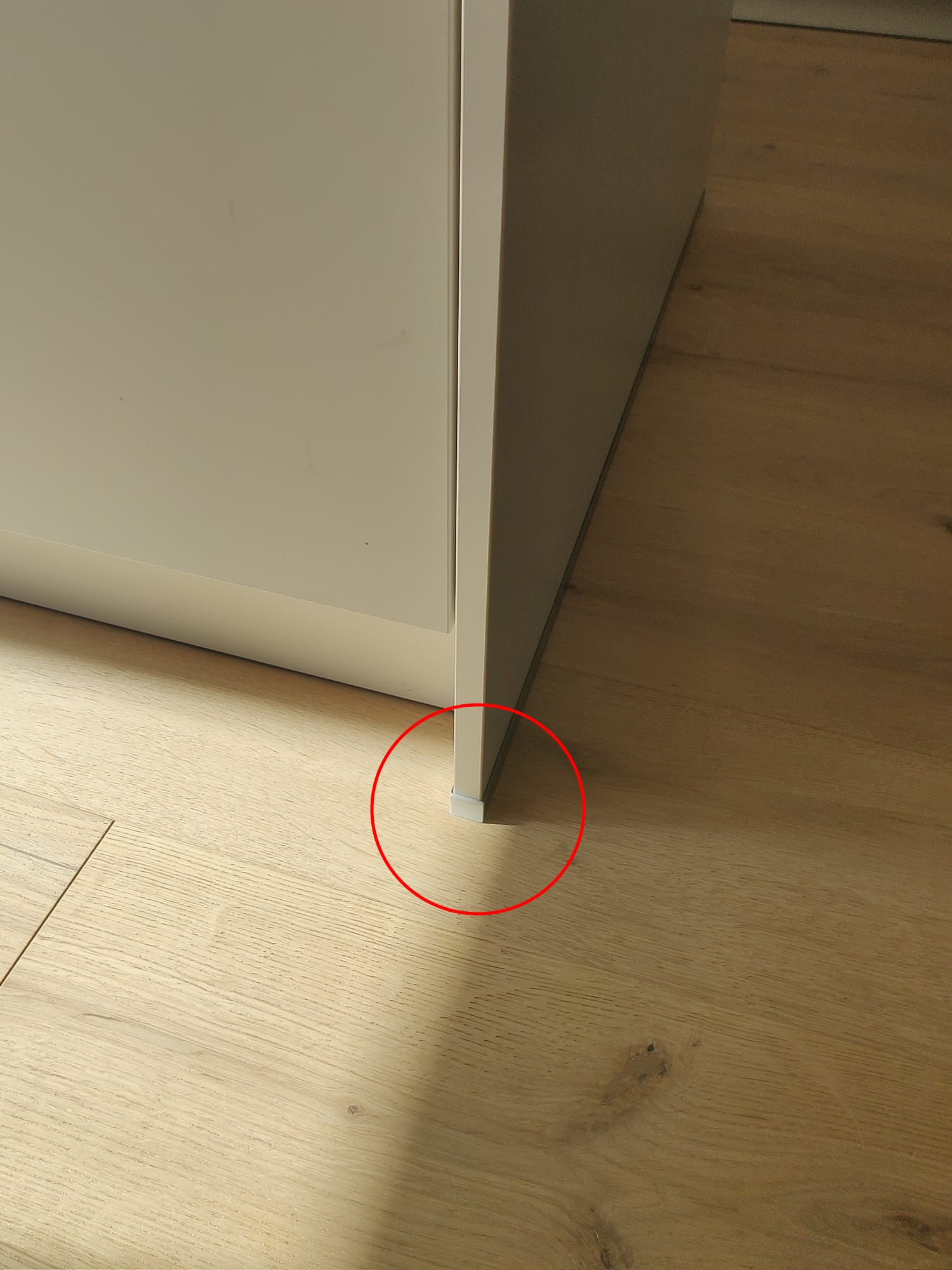 Wangenschuh Endkappe/ end cap cheek / 19mm