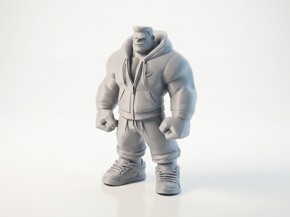 Street Hulk Figurine Urban Style 3D Printable