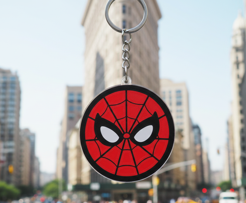 spiderman keychain