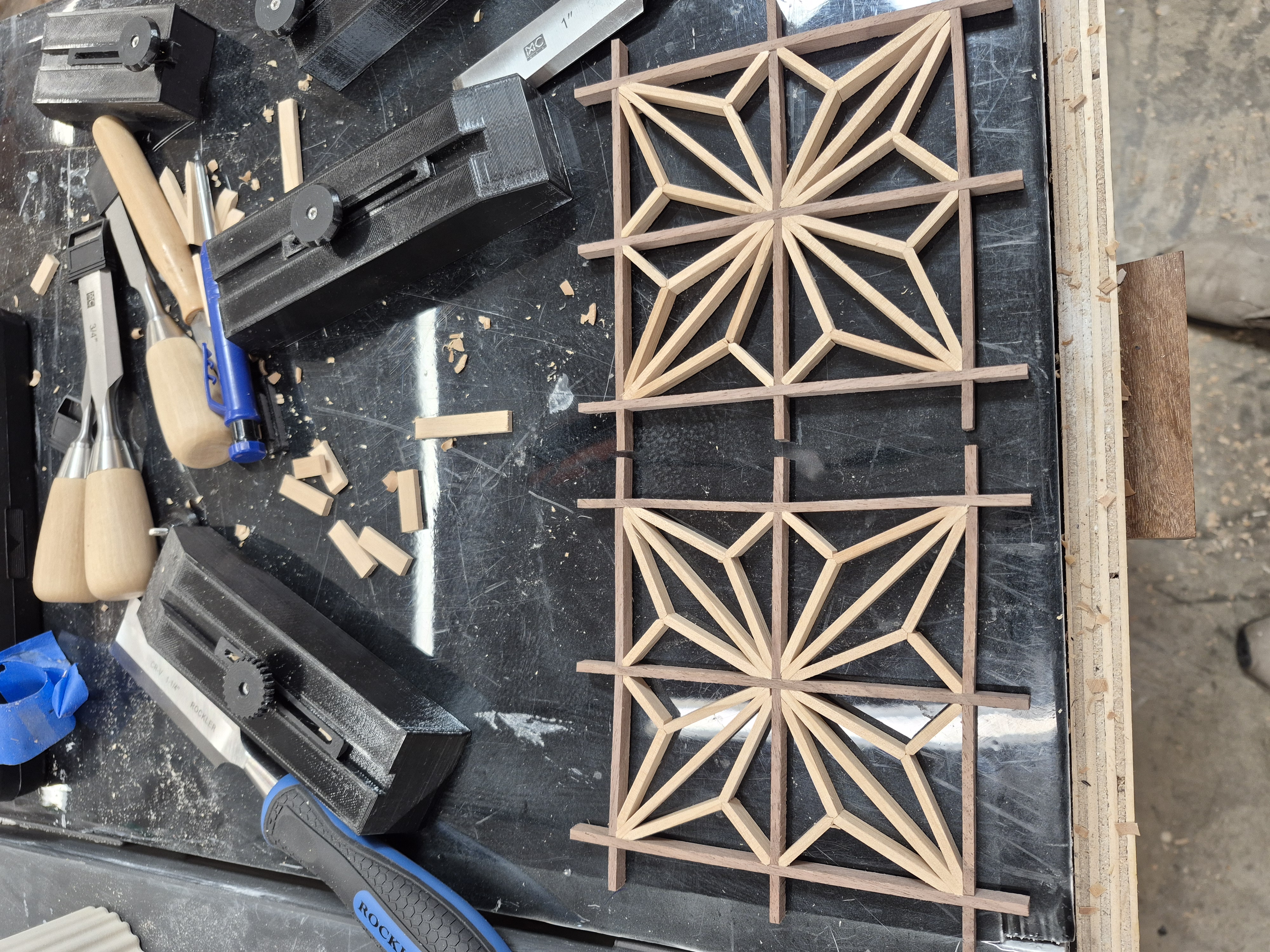 8mm kumiko blocks