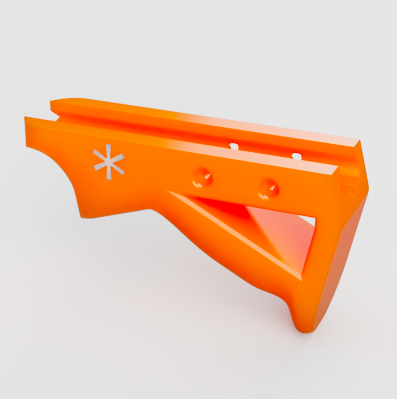 Pointer Grip- Picatinny Grip for Nerf Blasters
