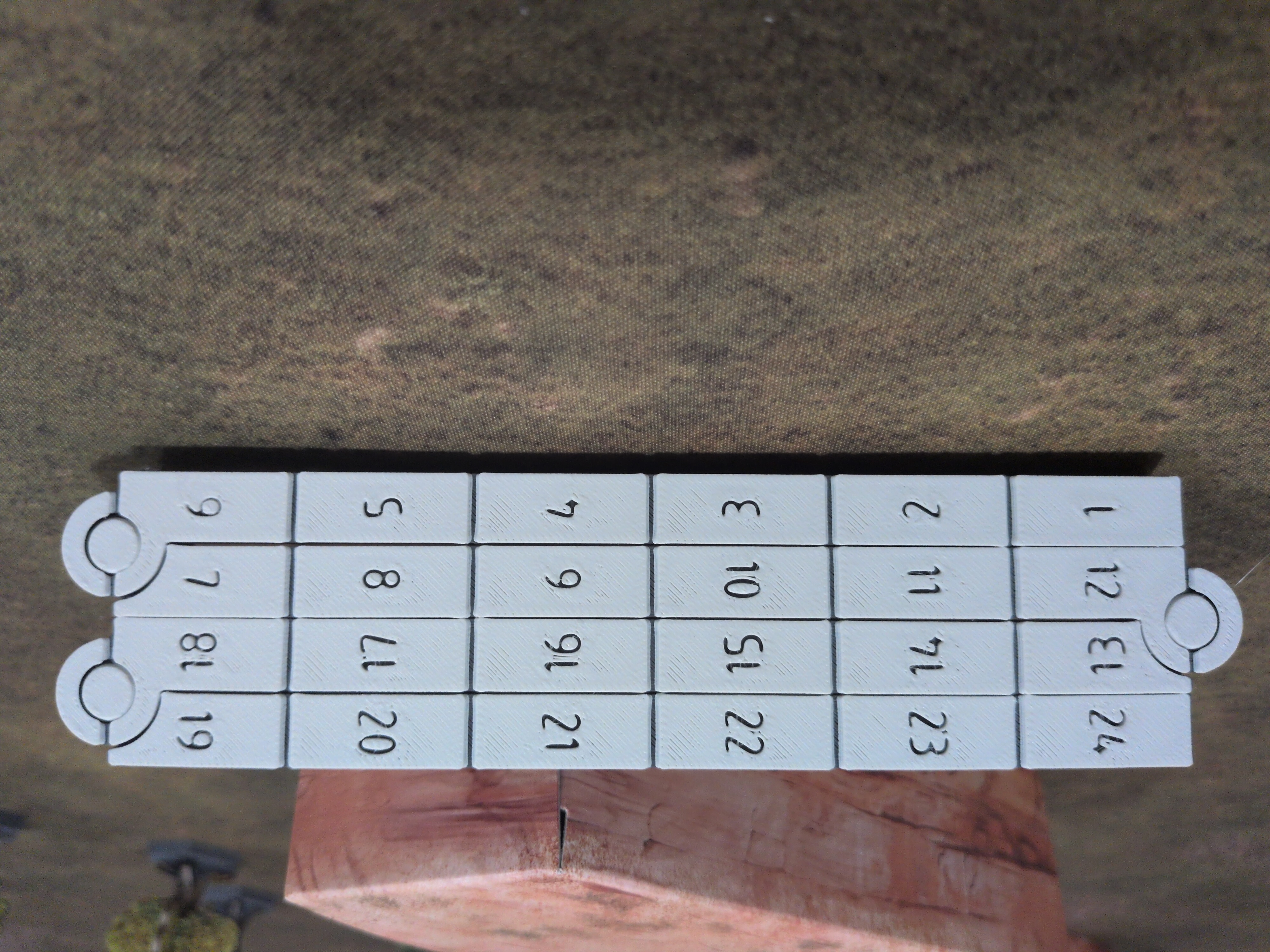 Miniatura 3 do modelo 3D Foldable Wargaming Ruler (compact)