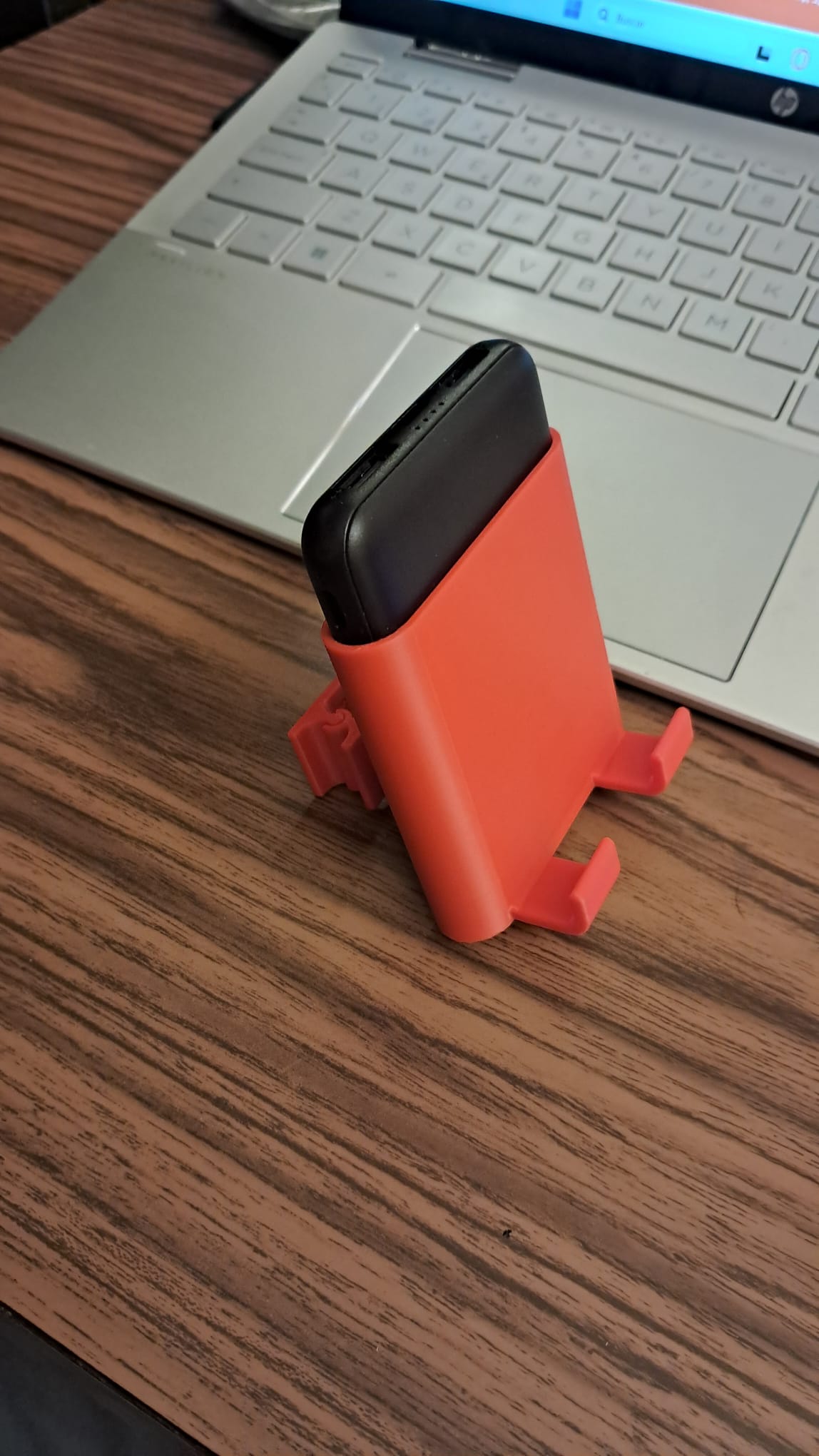 5000Mah Power bank case, Phone holder, Funda para beteria portatil y organizador de cables