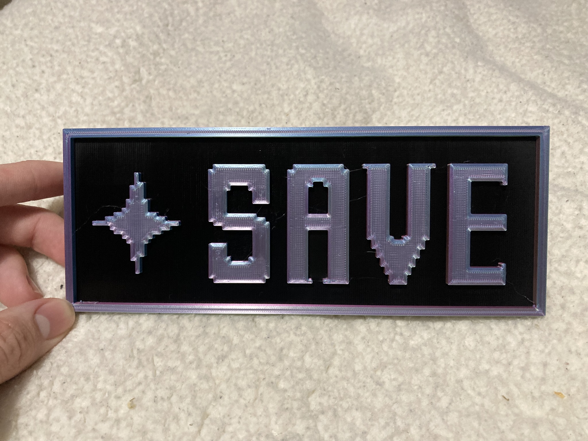Undertale SAVE Button — miniatura 2