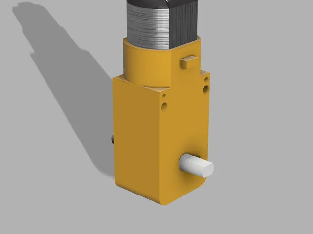 TT DC motor clean body Fusion 360