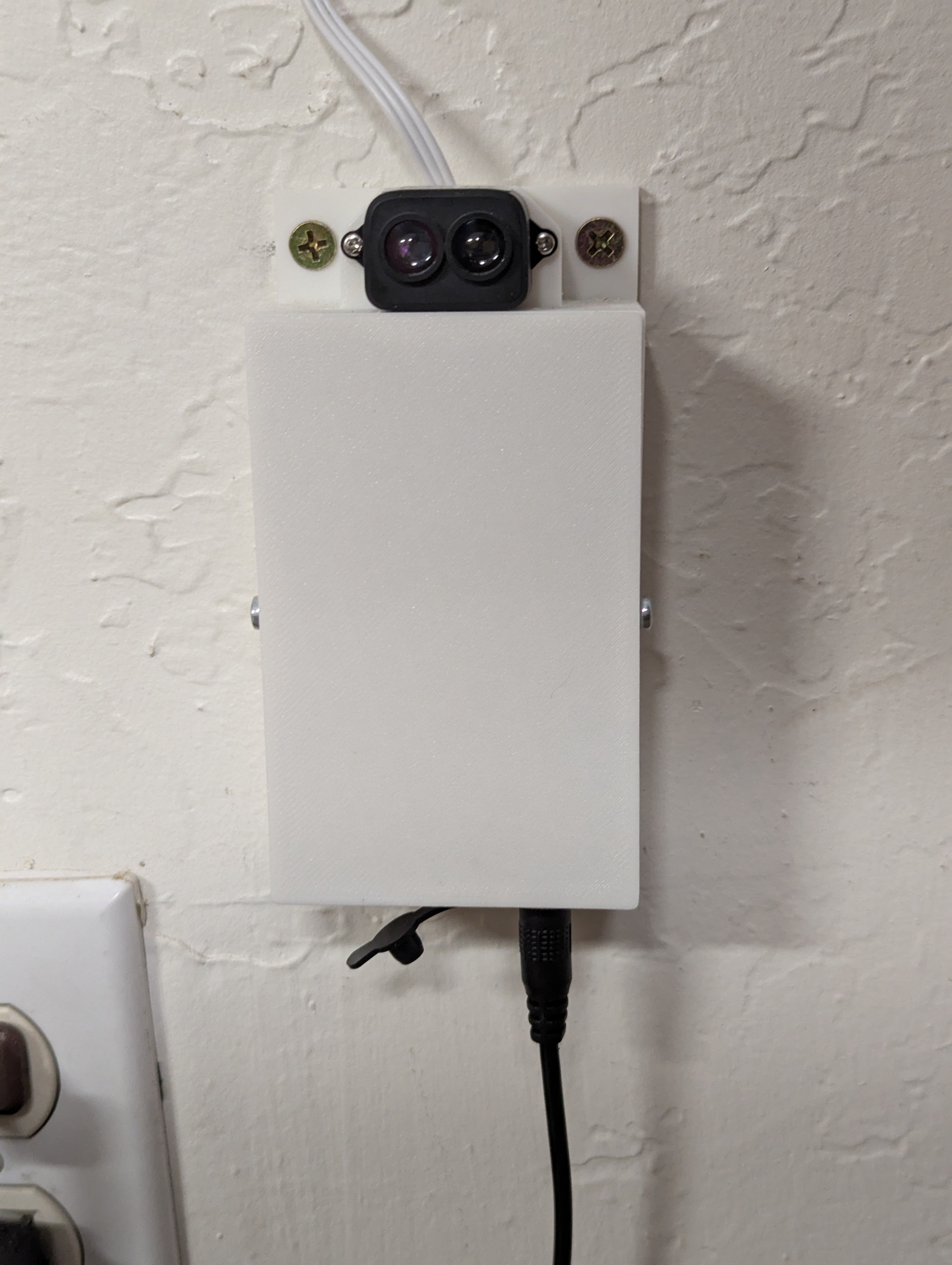 TF-Luna LiDAR Garage Parking Sensor Box