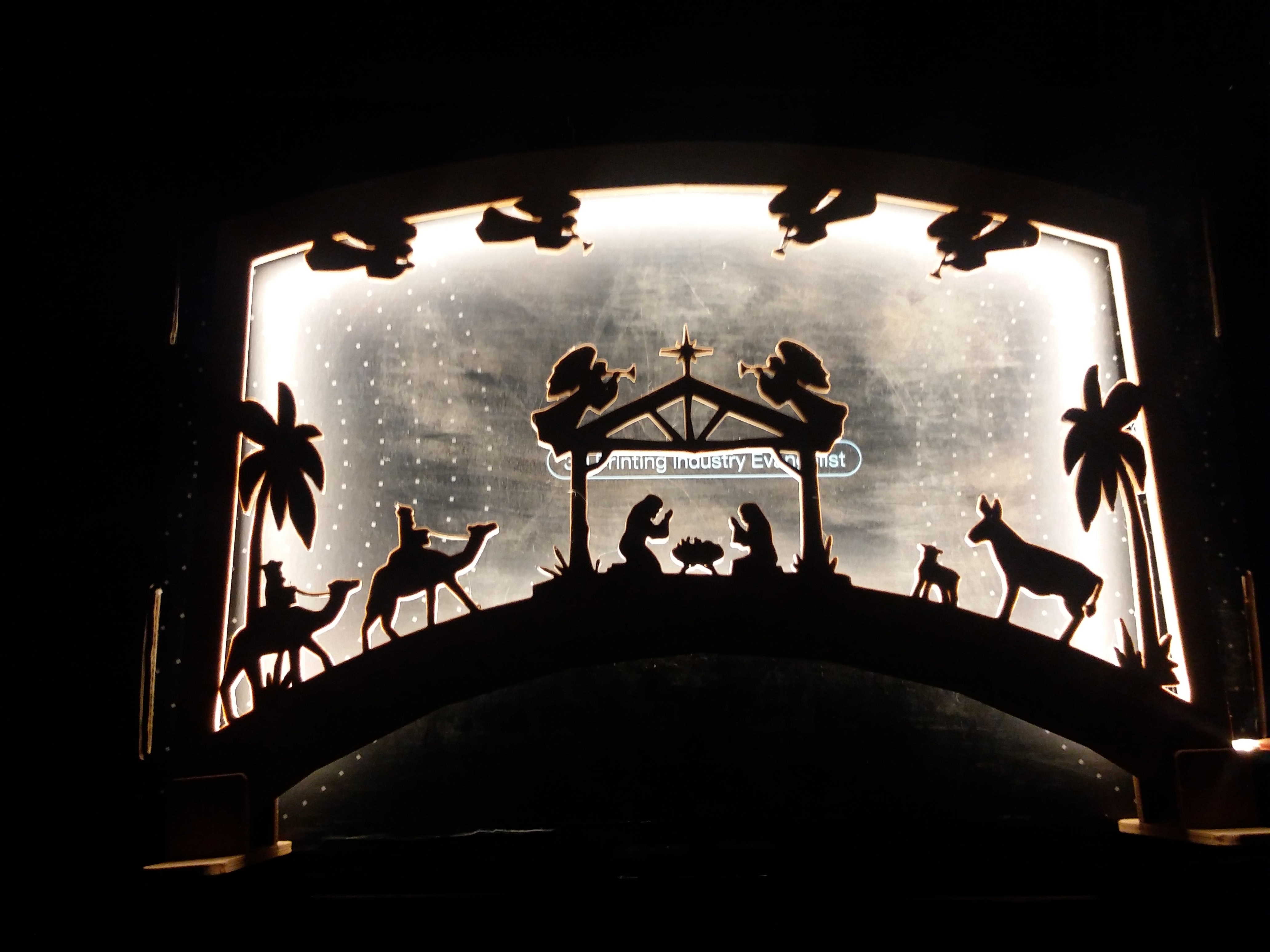 Schwibbogen Weihnachtskrippe - Schwibbogen Christmas crib