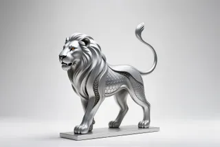 Lion Hexa, Sculpture