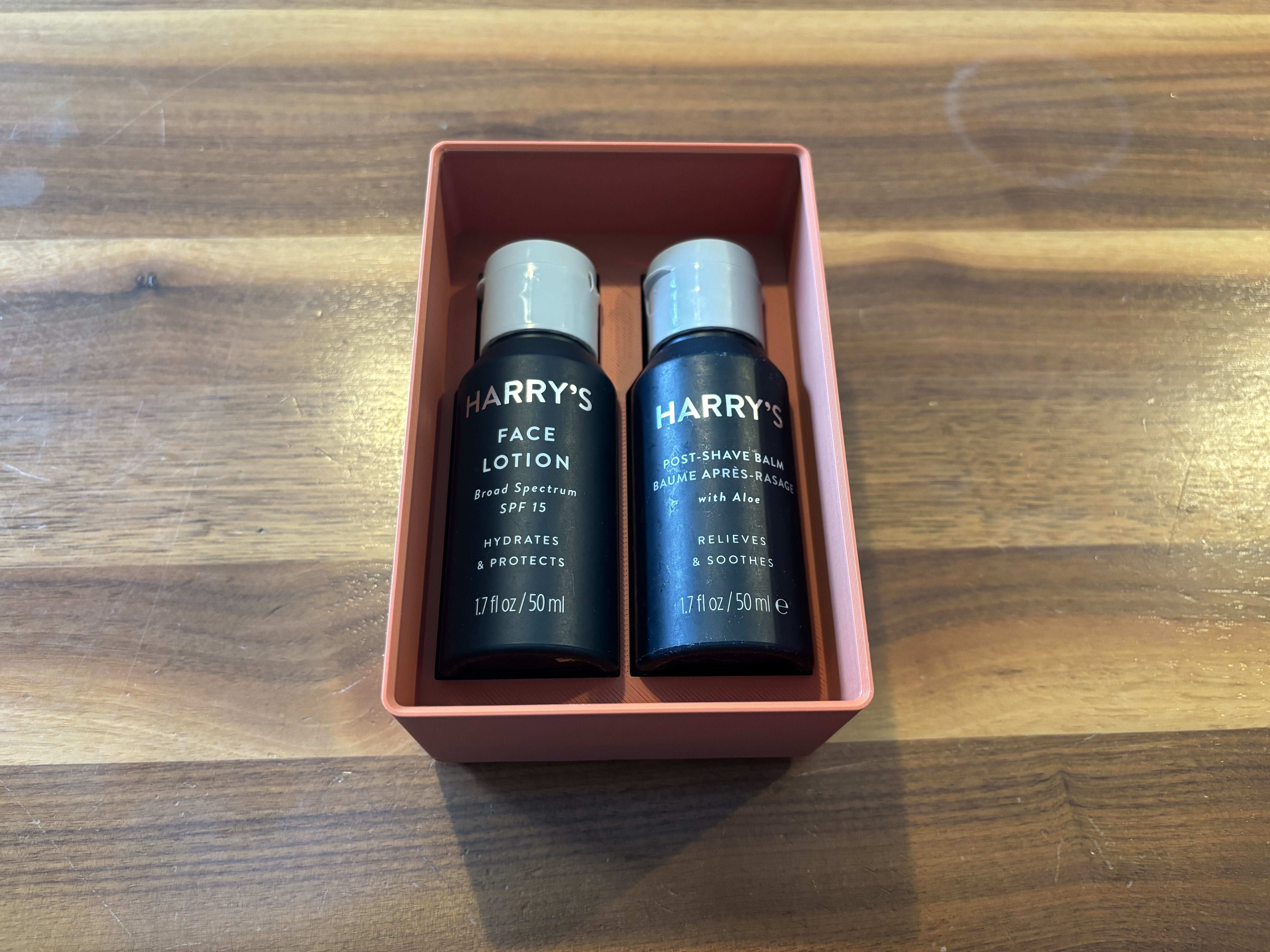Gridfinity Harry's Razors Bottles
