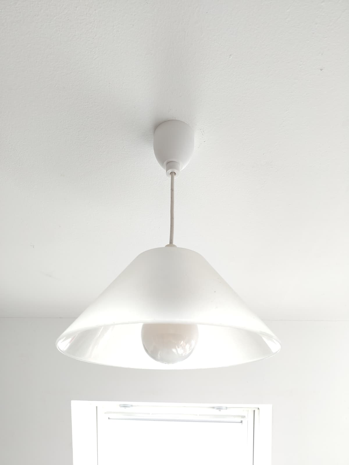 Single mount lamp canopy (curved version)