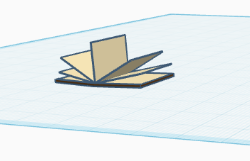 Miniatura 3 do modelo 3D Simple Open Book
