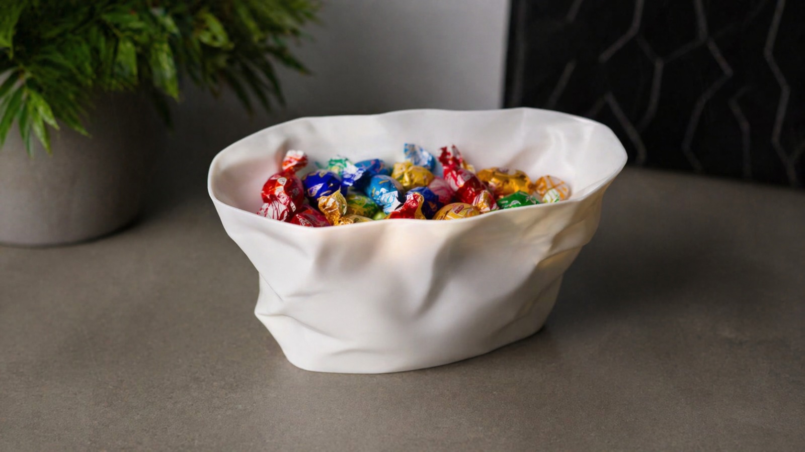 Modernes Multifunktions-Gefäß – Vase, Organizer & Mini-Mülleimer