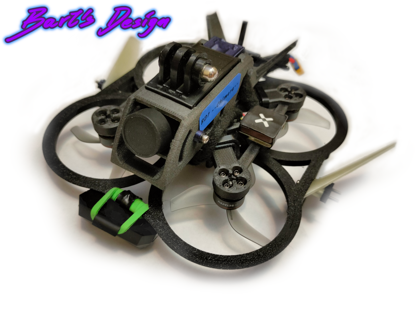 BD1 "Chimera" - Open source FPV 2.2" drone