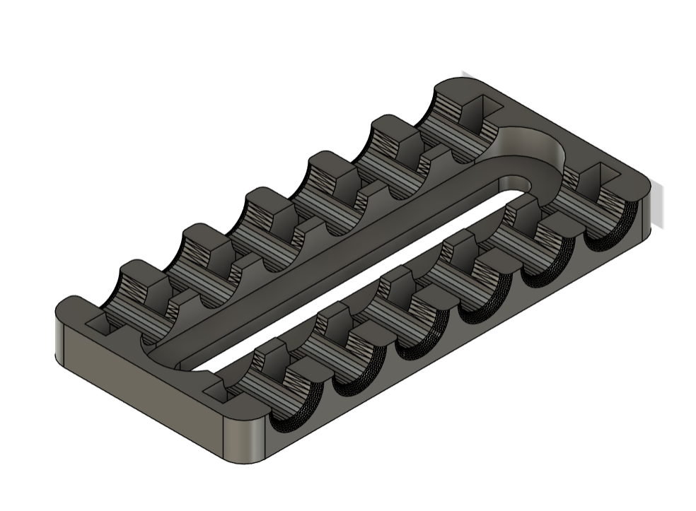Remix the Zip Ties cable management plate