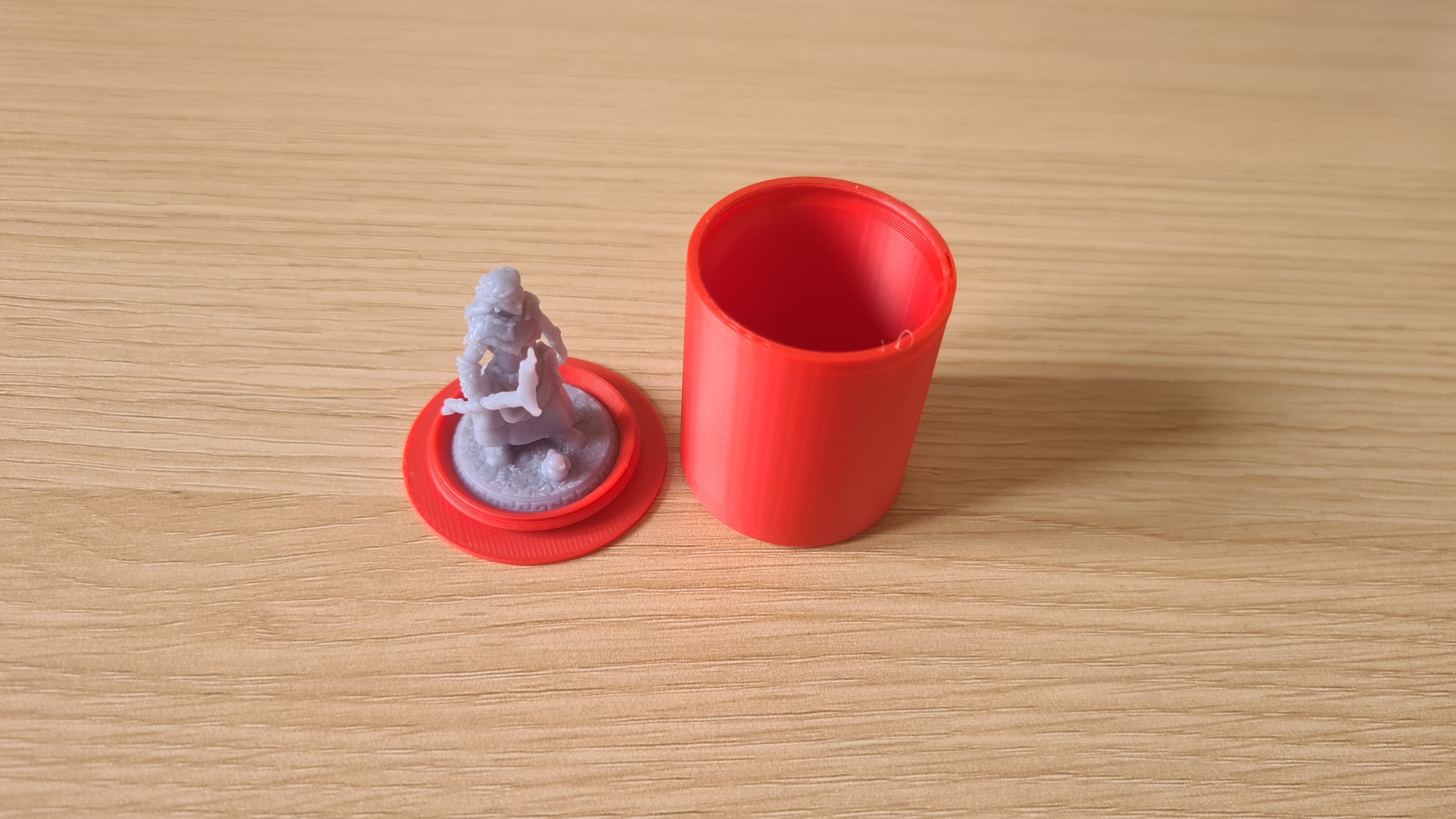 DnD Miniature Container 3D model