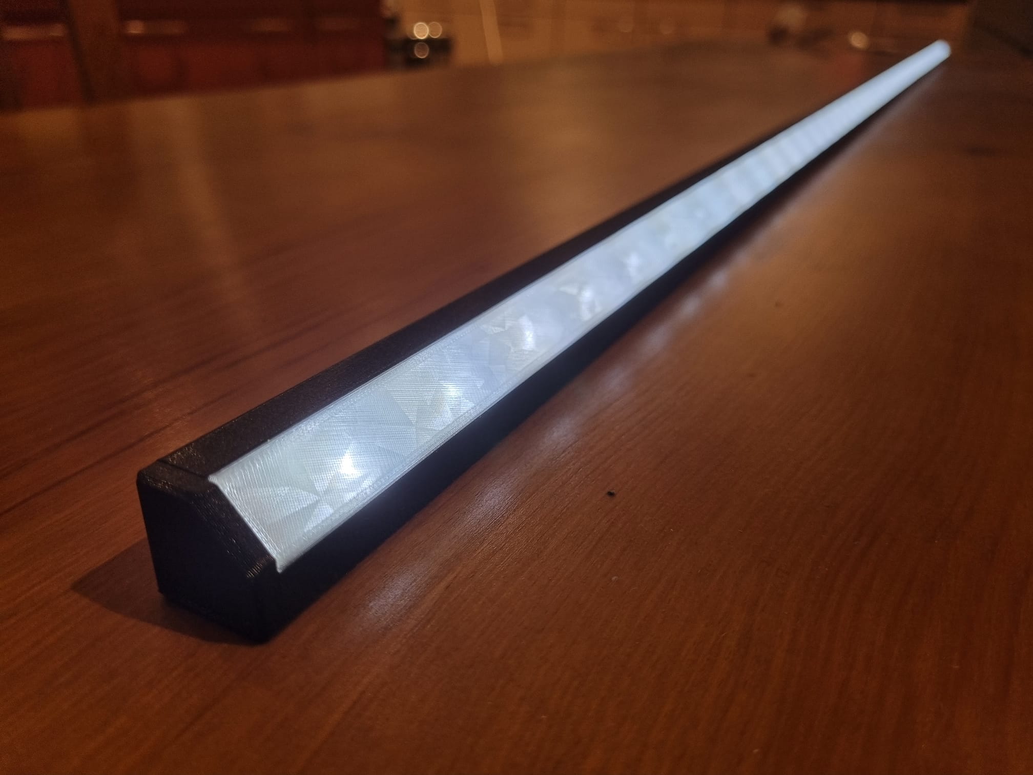 Overengineerd 45° Led profile (13mm wide LED strip)