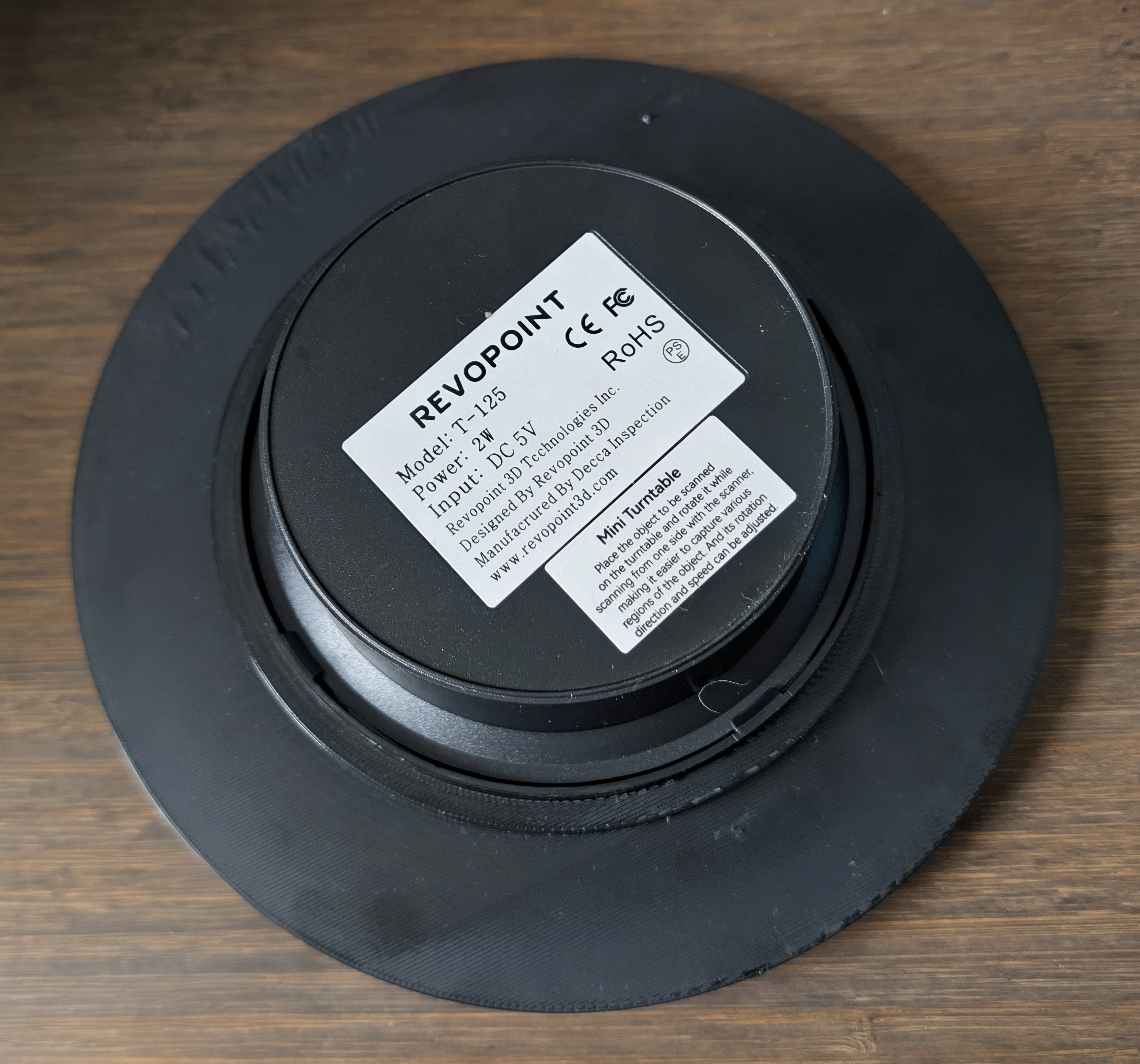 3D Scanning Turntable Extender — thumbnail 3
