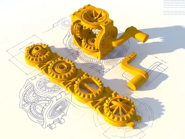 Foldable Gear Fidget Toy / Print-in-Place Test Print