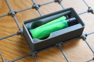 Clipper lighter gridfinity box