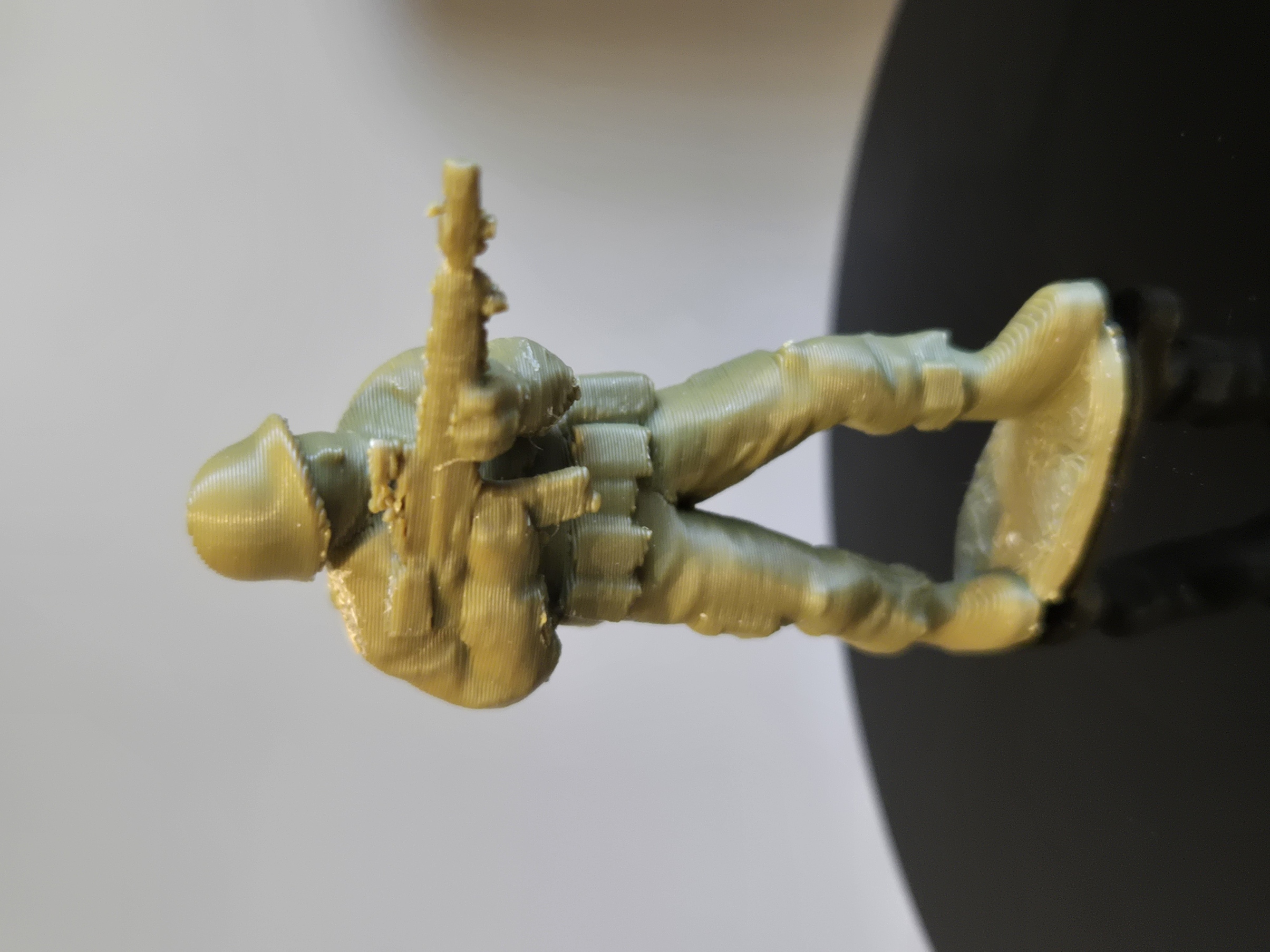 A US rifleman Army men figure. AI generated model | Resize to required needs.