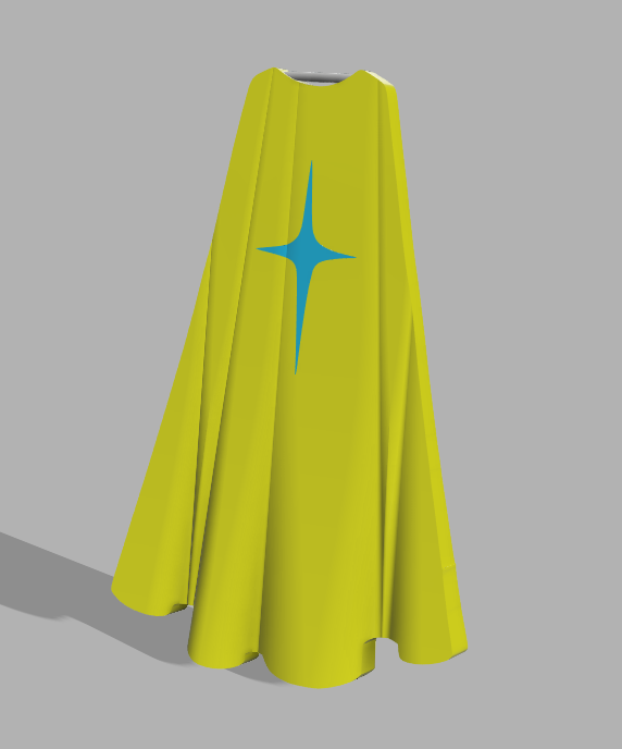 Dispatch Bathroom Yellow Cape 3D Wall Art