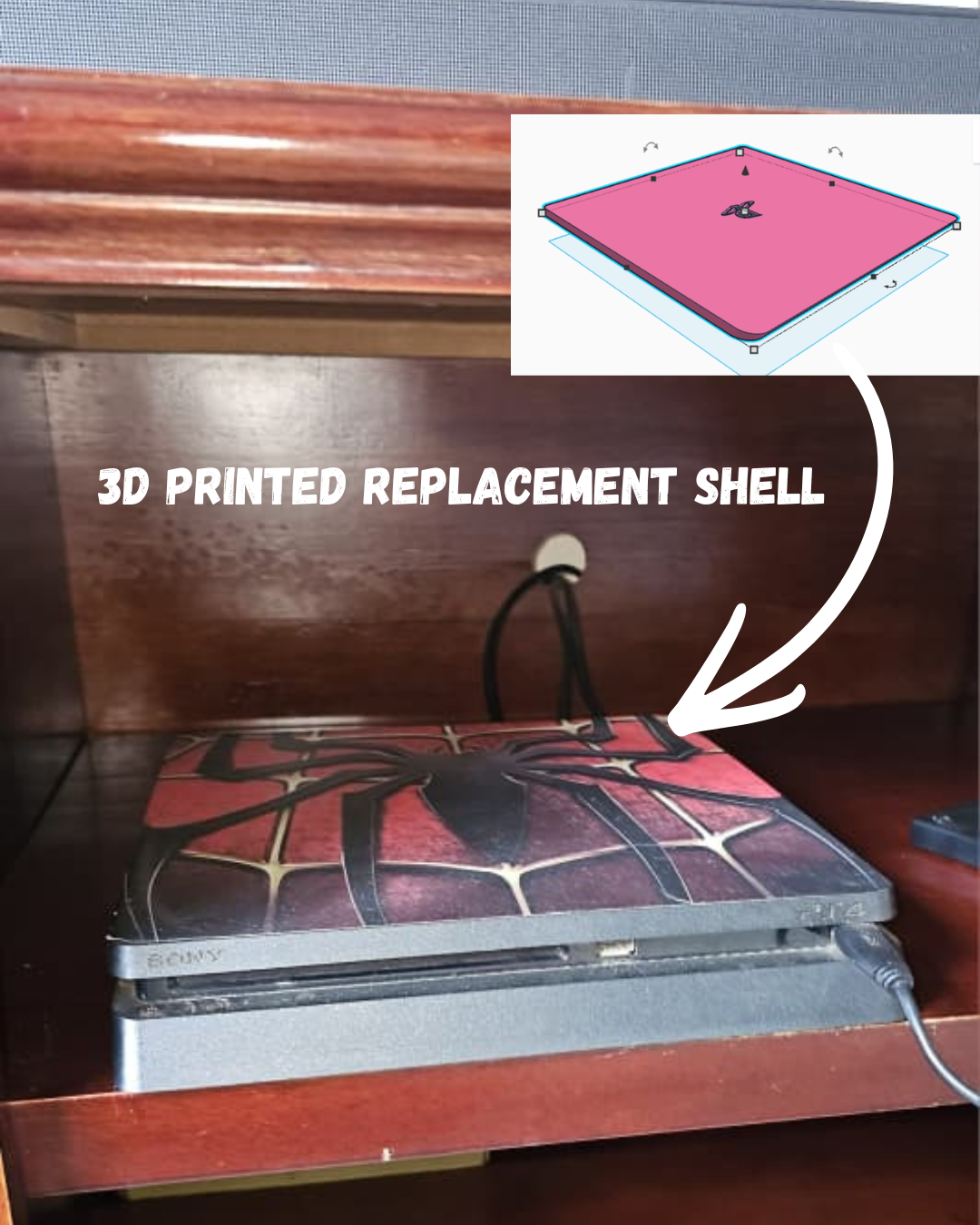 PS4 Slim Top cover/shell