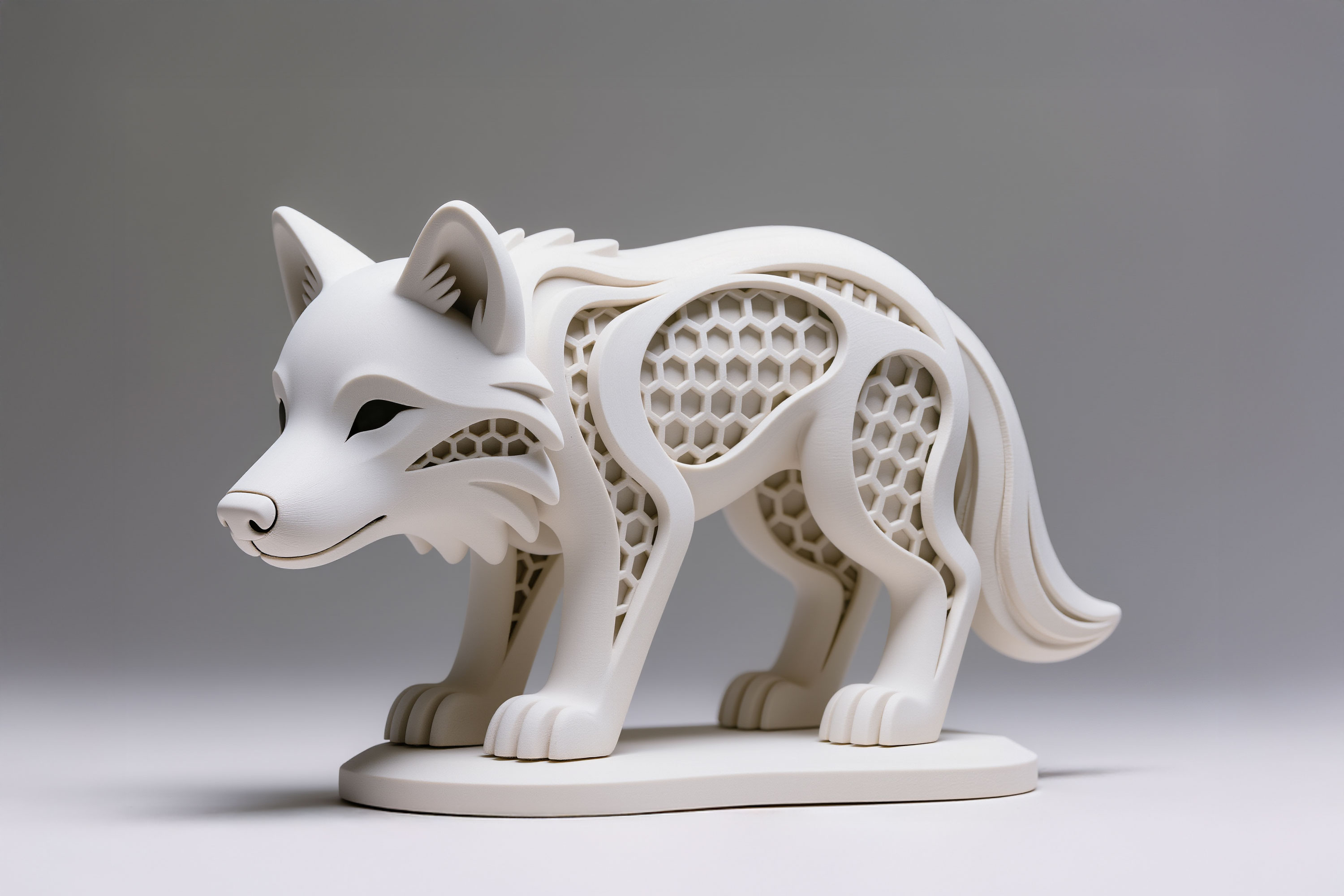 Baby Wulf, Hexa Sculpture