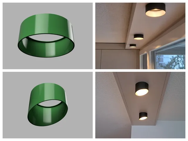 Downlight glare shield, Spot Diameter 78mm