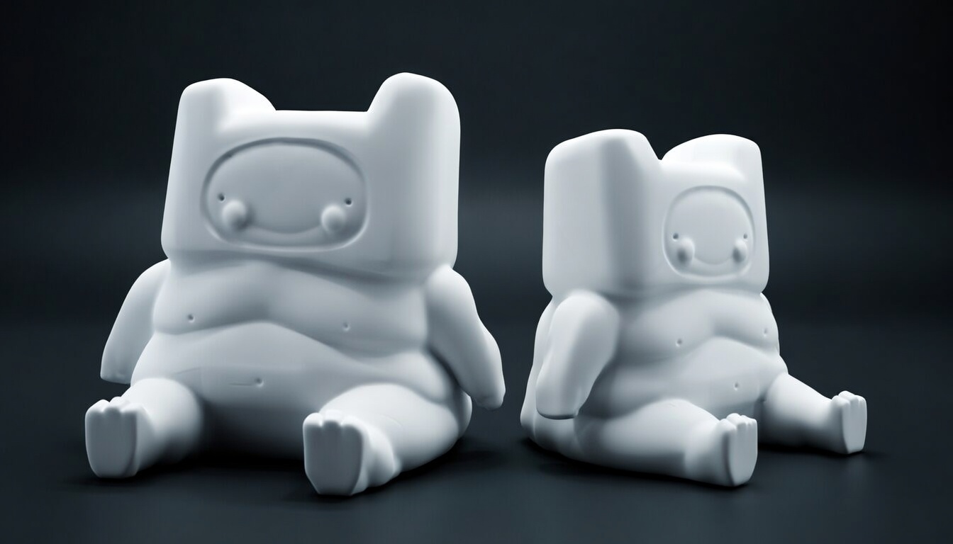 Baby Finn Adventure Time 3D model