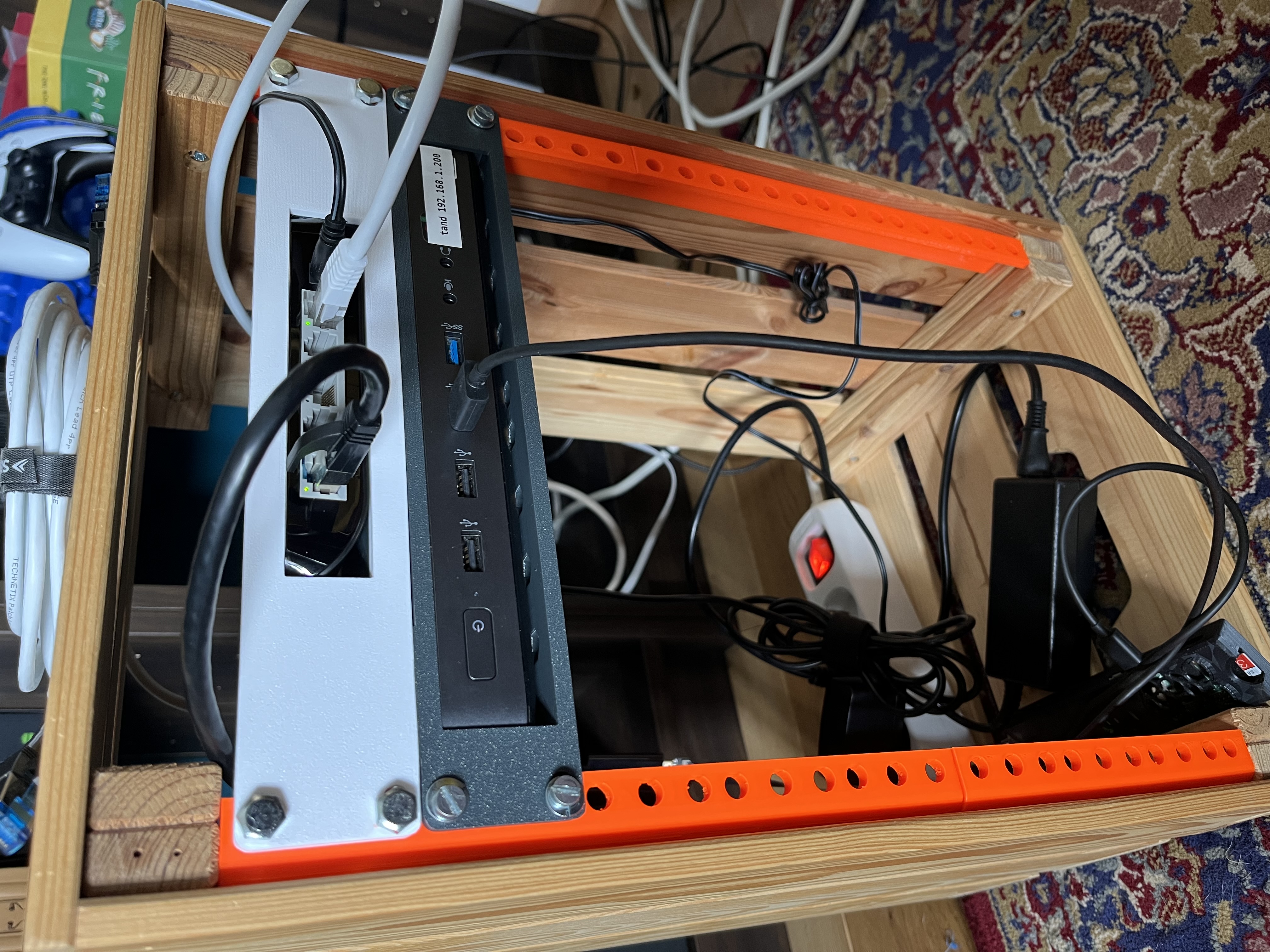 Rack Rails for big IKEA KNAGGLIG