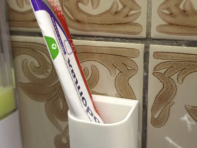 Toothpaste holder, drzak na zubni pastu