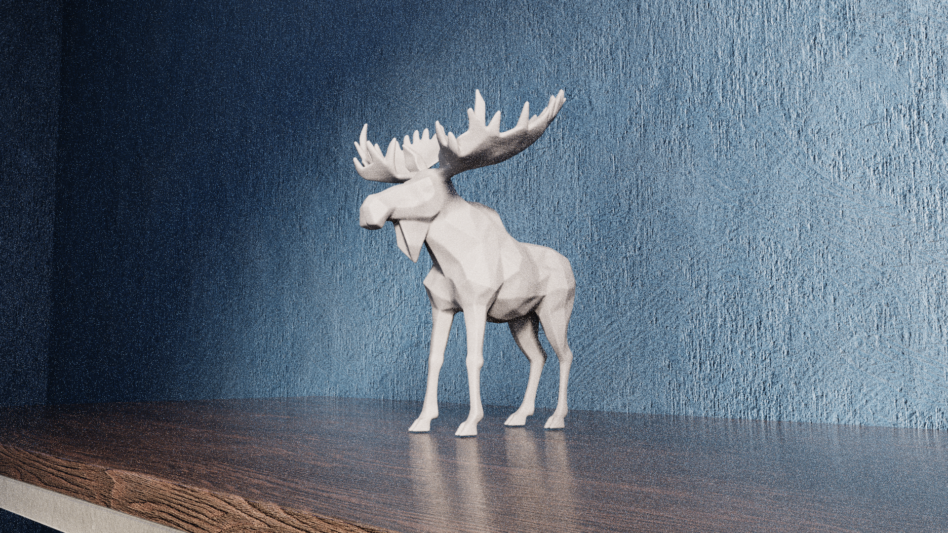 Miniatura 9 do modelo 3D Low Poly Moose
