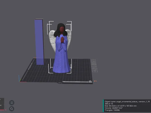 Carved Angel Model