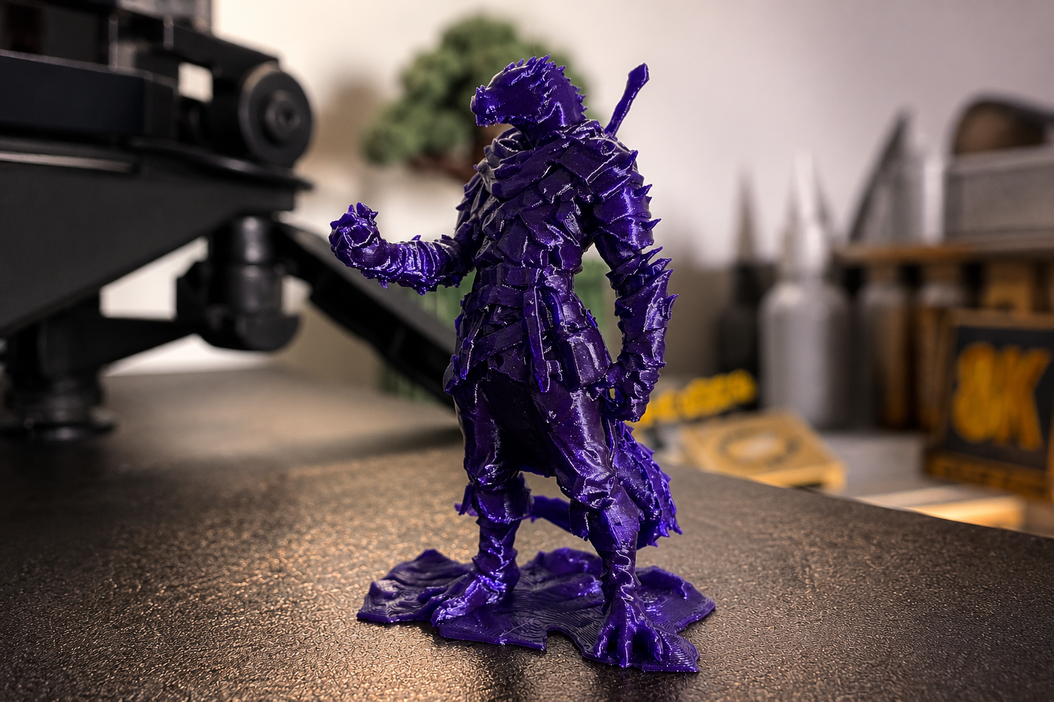 Miniature dnd Dragonide