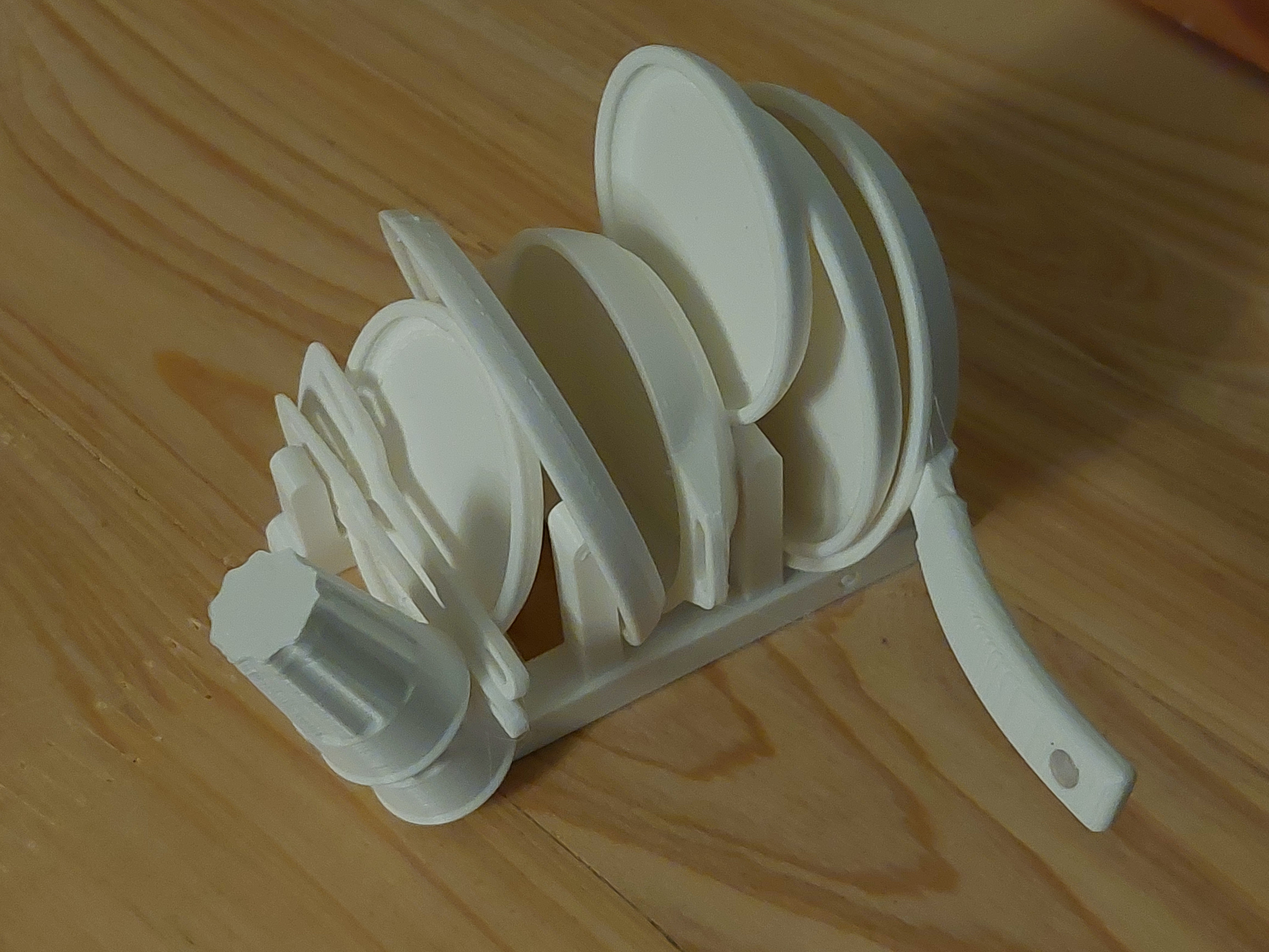 Miniatura 3 do modelo 3D Dish Pile