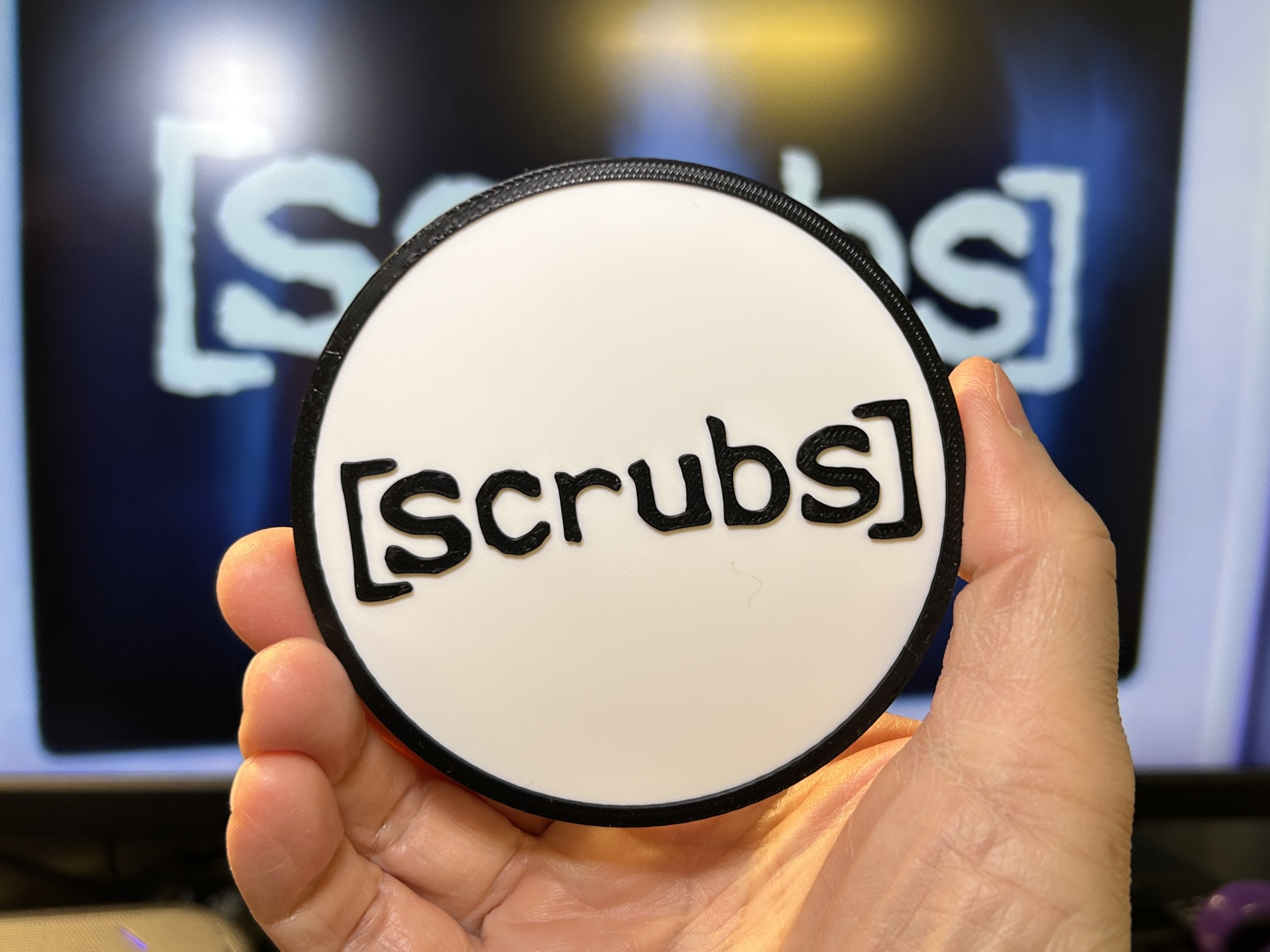 Scrubs Coaster