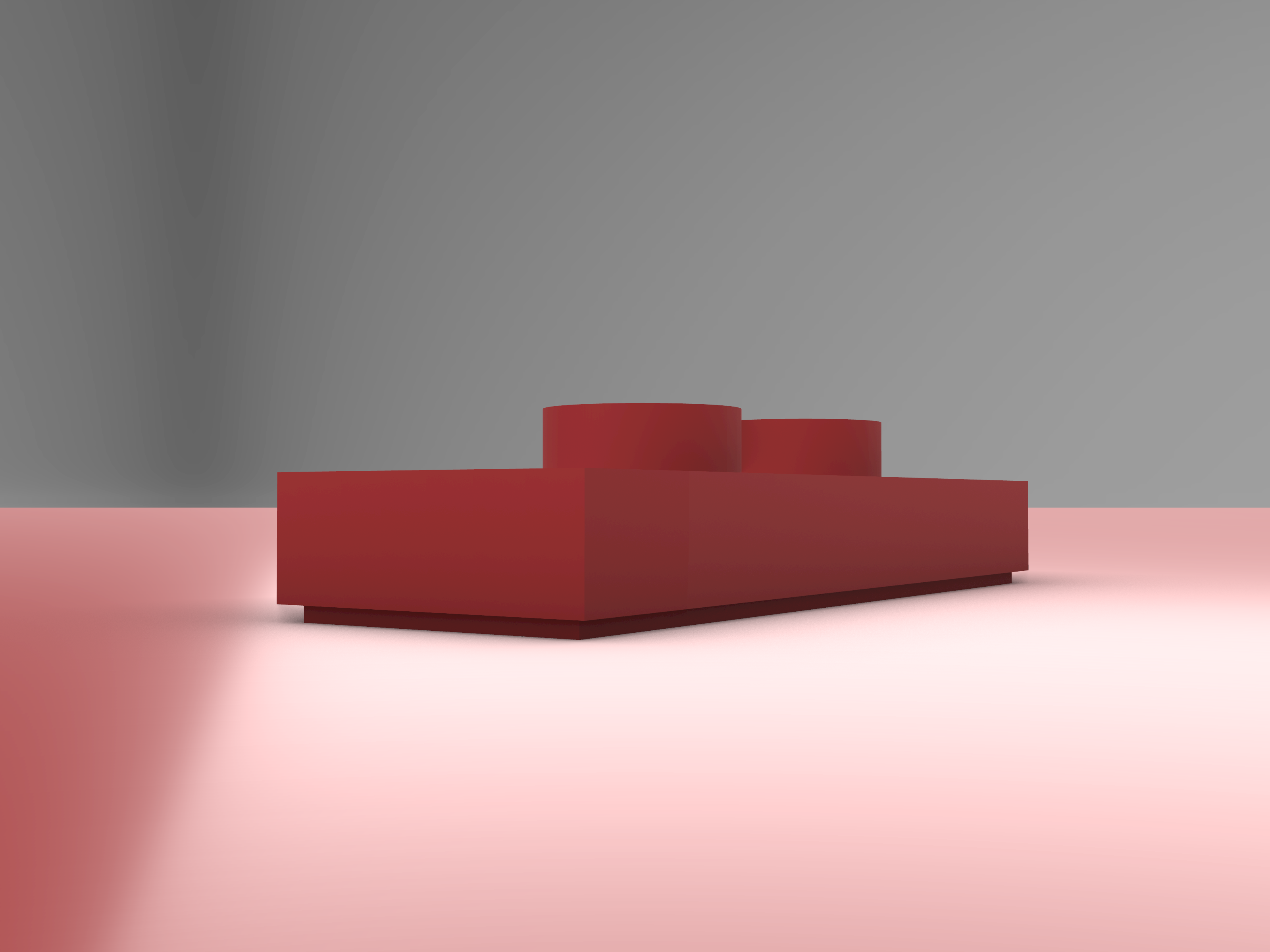 LEGO Jumper Plate 1X3 with 2 Knobs