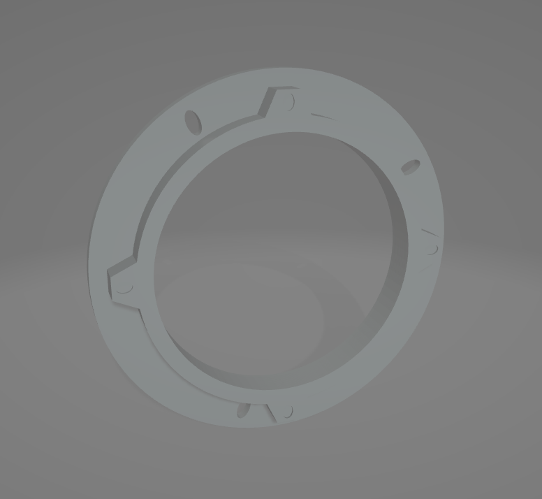 3rd gen ram rear door speaker adapter 5.25
