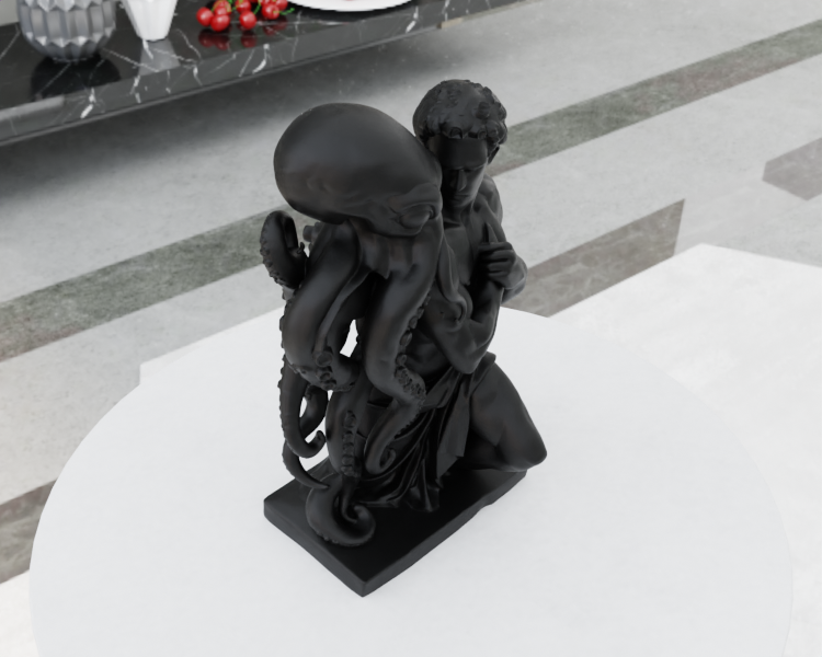 Man Carrying Octopus — miniatura 6