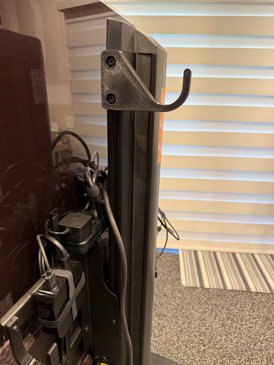 Power Cord Hook for Peerless AV SR575M TV Cart