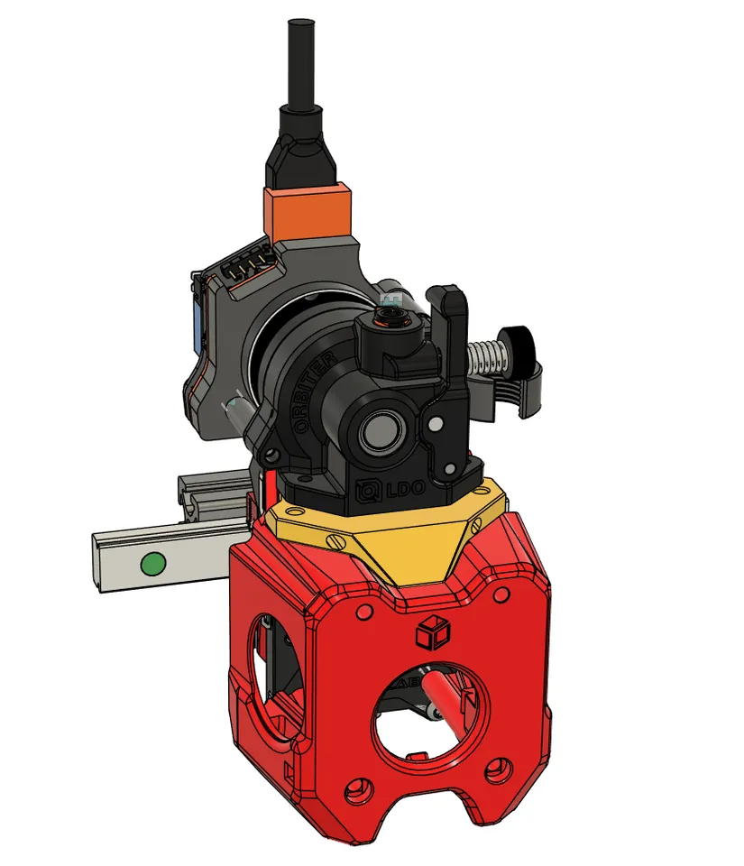 Orbiter V2.0/2.5 Orbitool O2 toolhead board mount by Jass_on