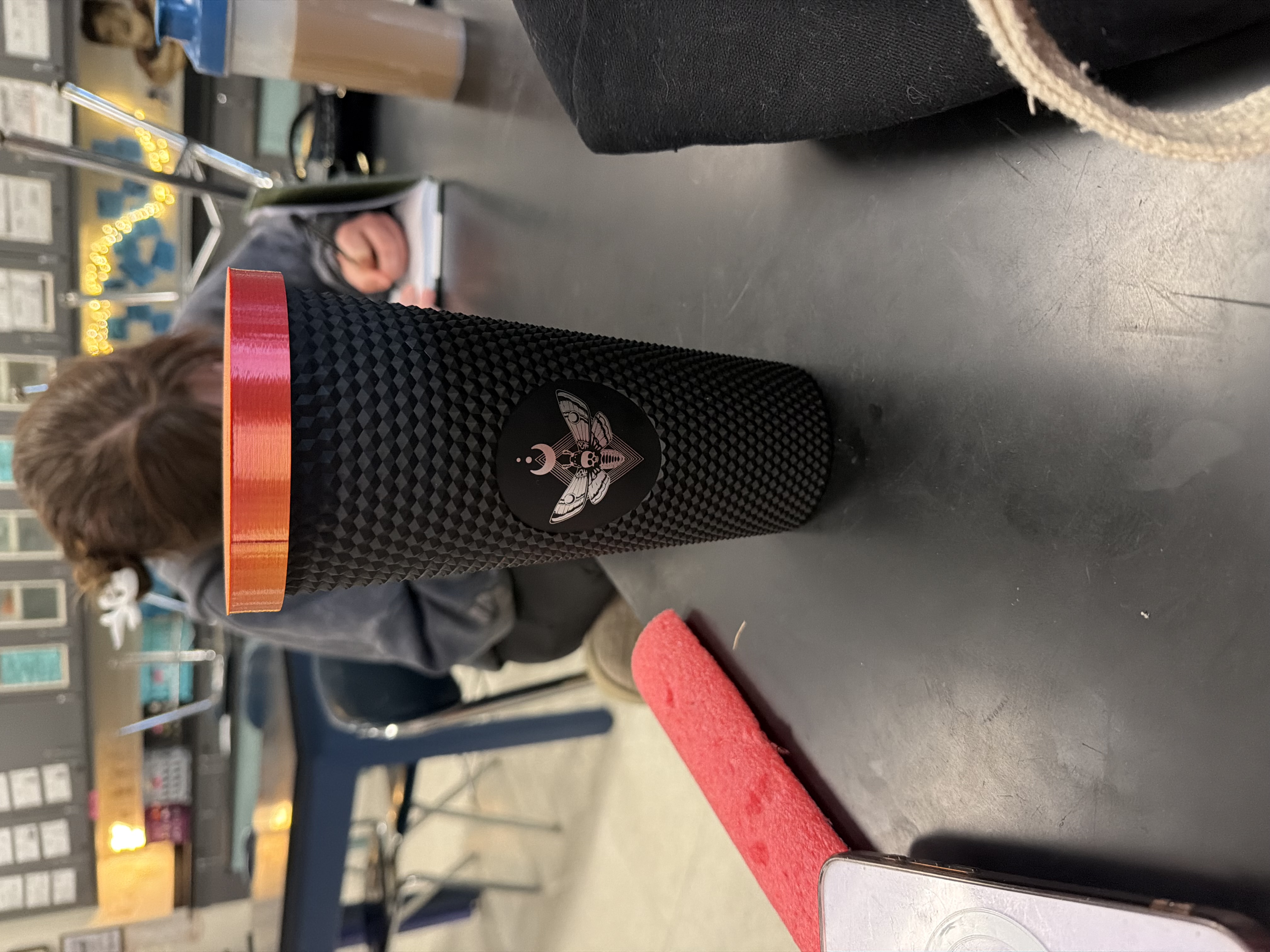 Plastic Tumbler Lid Replacement 3D model by Lauren Oppelt