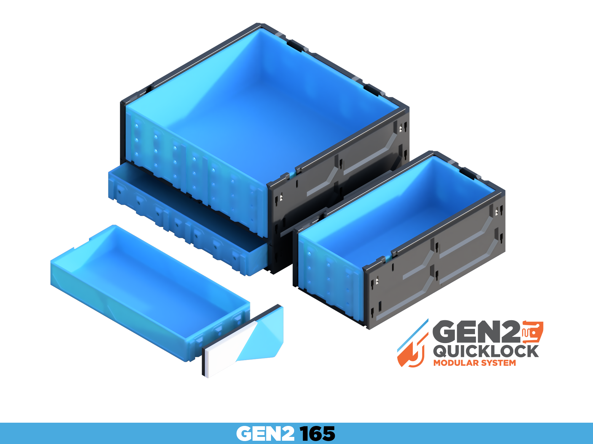 GEN2 165 Decor Drawers - All