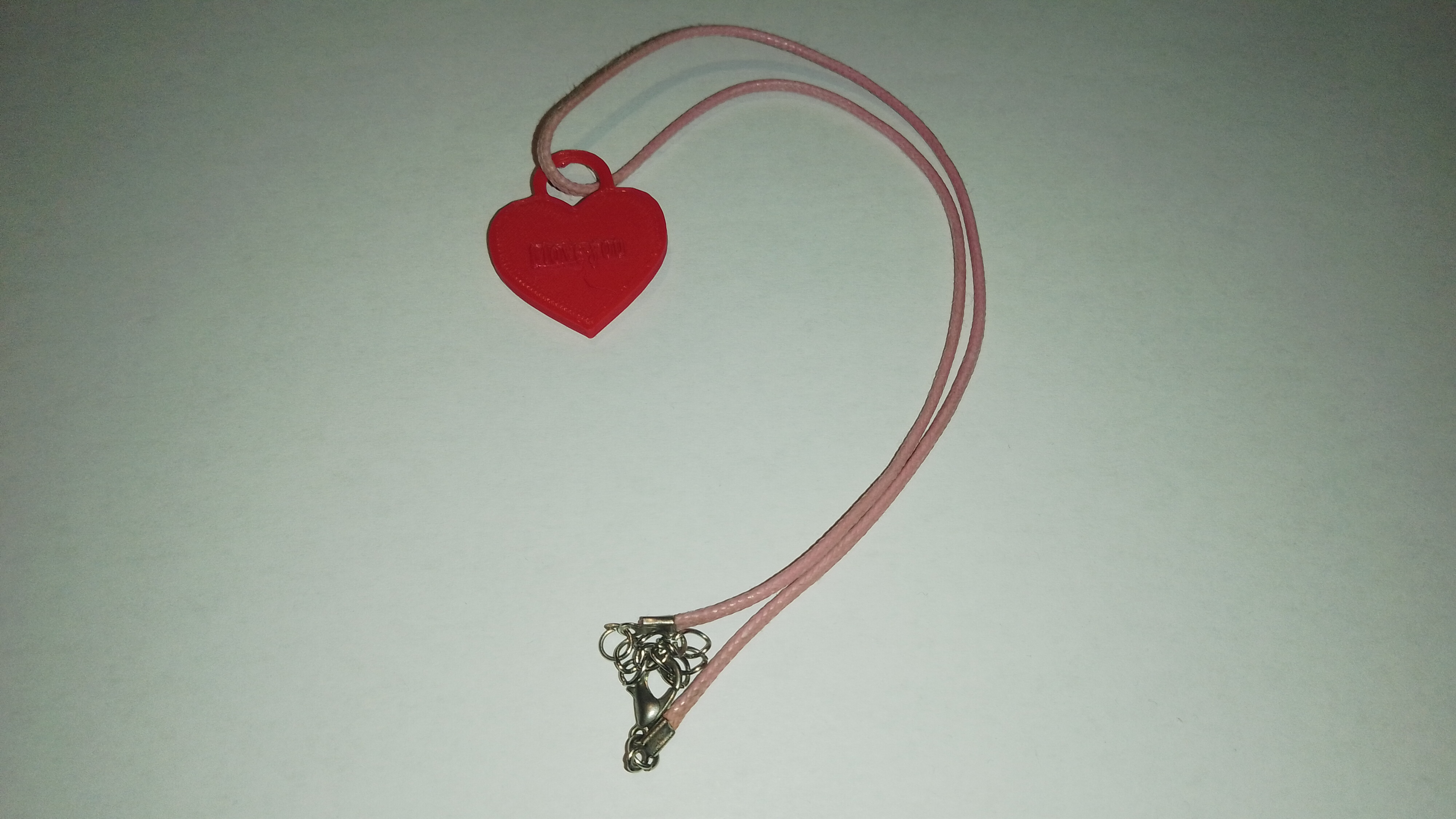 Heart-shaped necklace