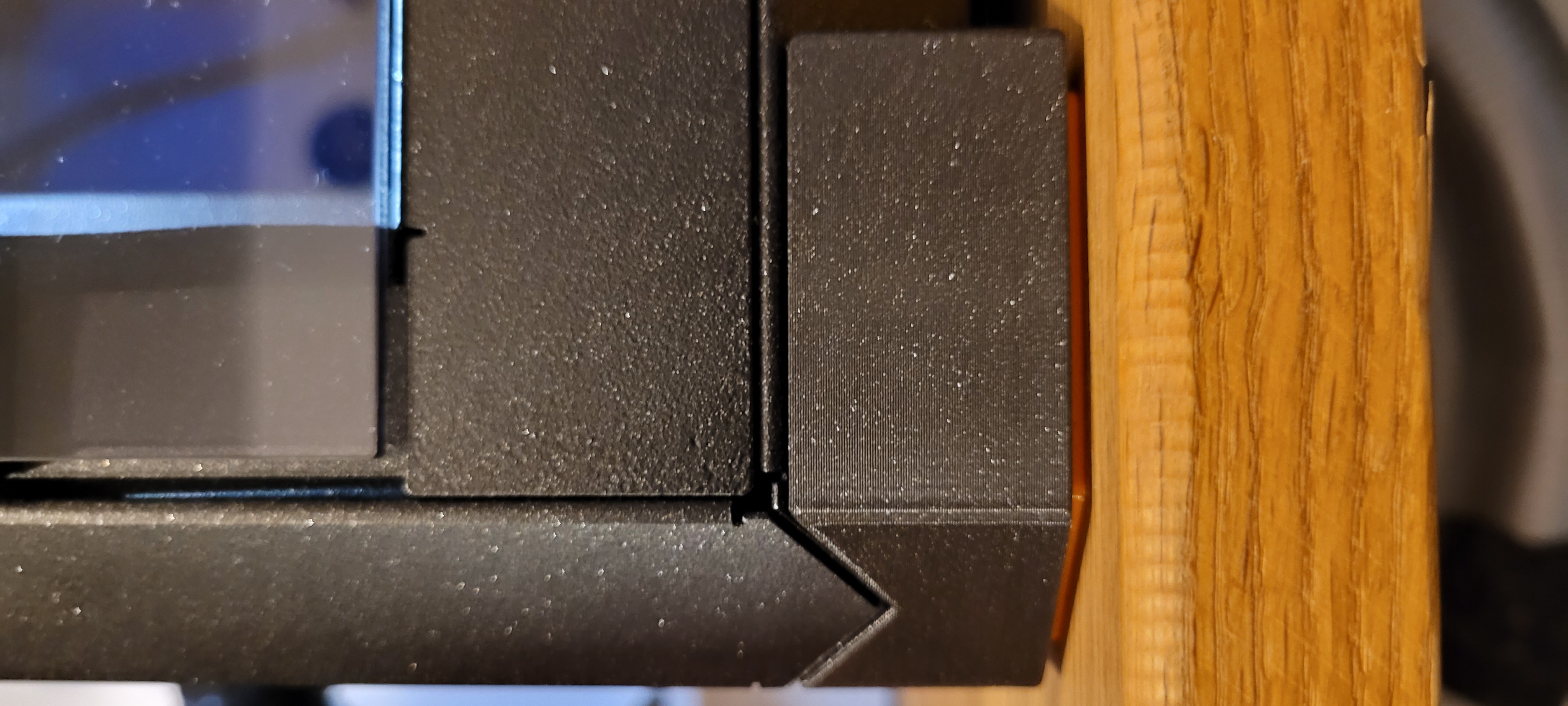 Prusa core One feet v2 - extra short - with TPU pad inserts