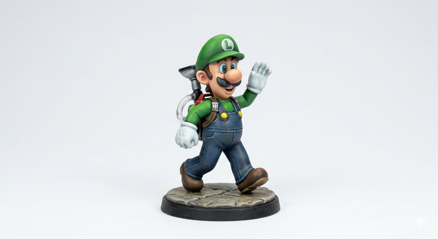 Luigi 3D model