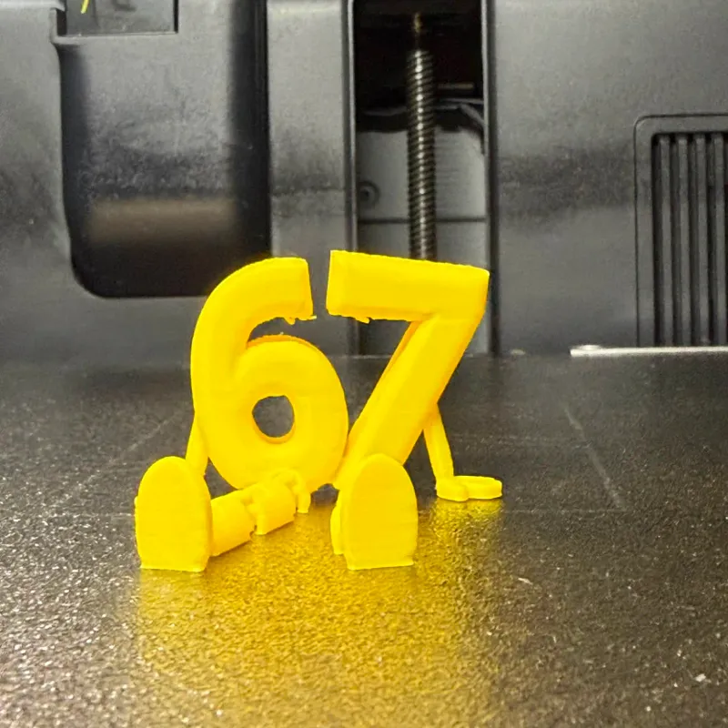 67 Buddy – 3D Print Articulated Number Character by Duo3DPrint ...